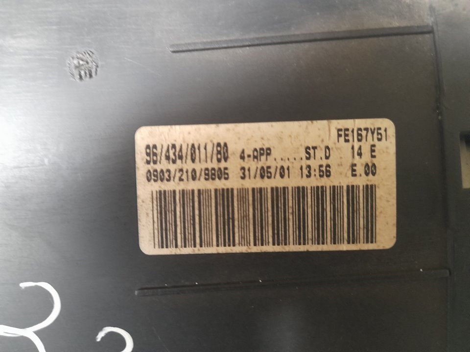 Cuadro instrumentos peugeot 206 xt