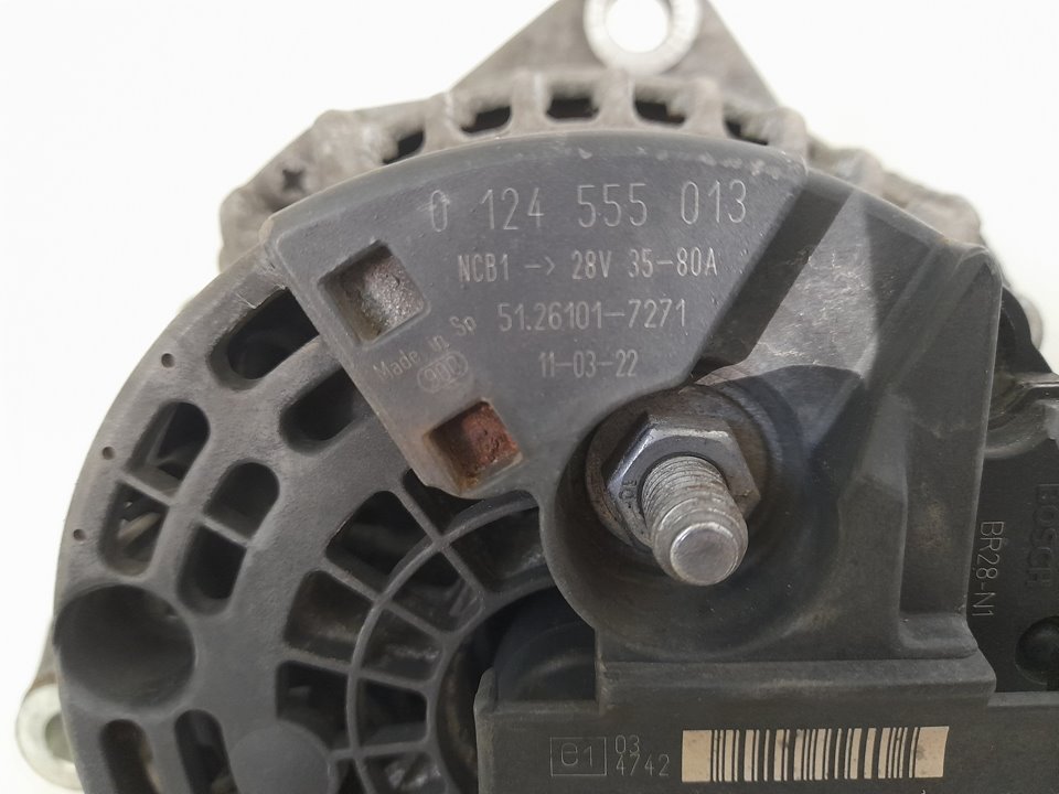 Alternador man tgl 10.xxx 10.180   chasis l