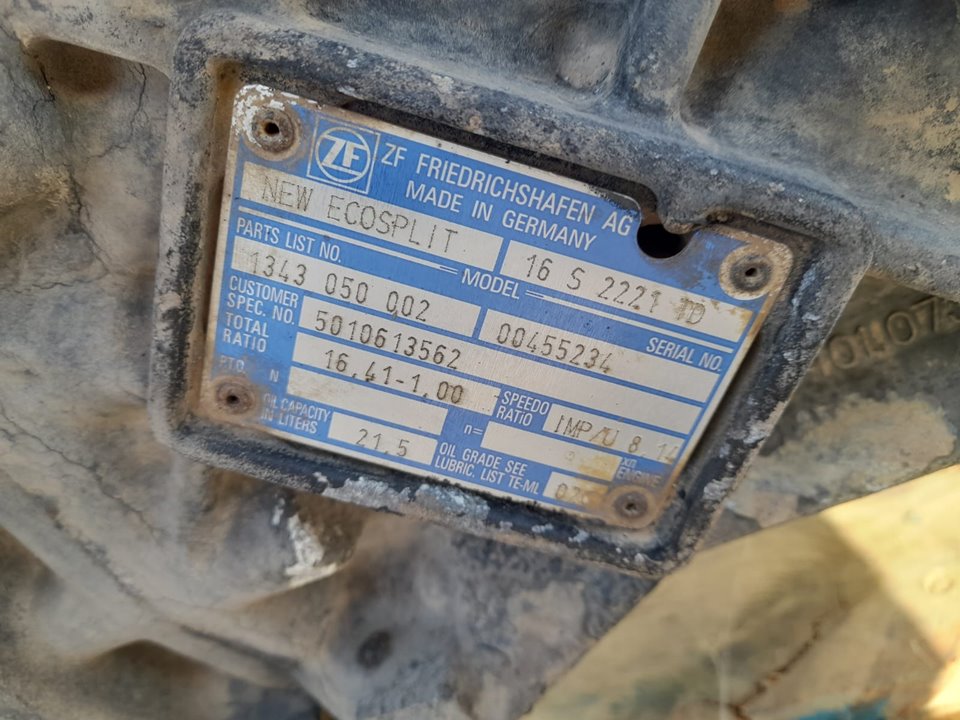 Caja cambios renault premium distribution fas 4x2 global