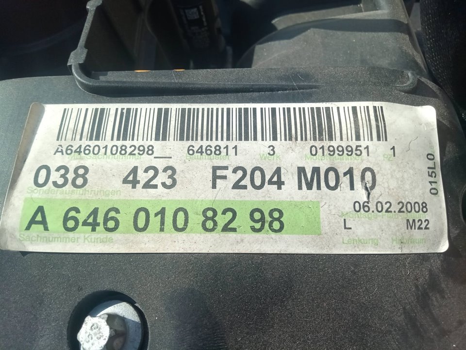 Motor completo mercedes-benz clase c (bm 204) berlina c 220 cdi (204.008)