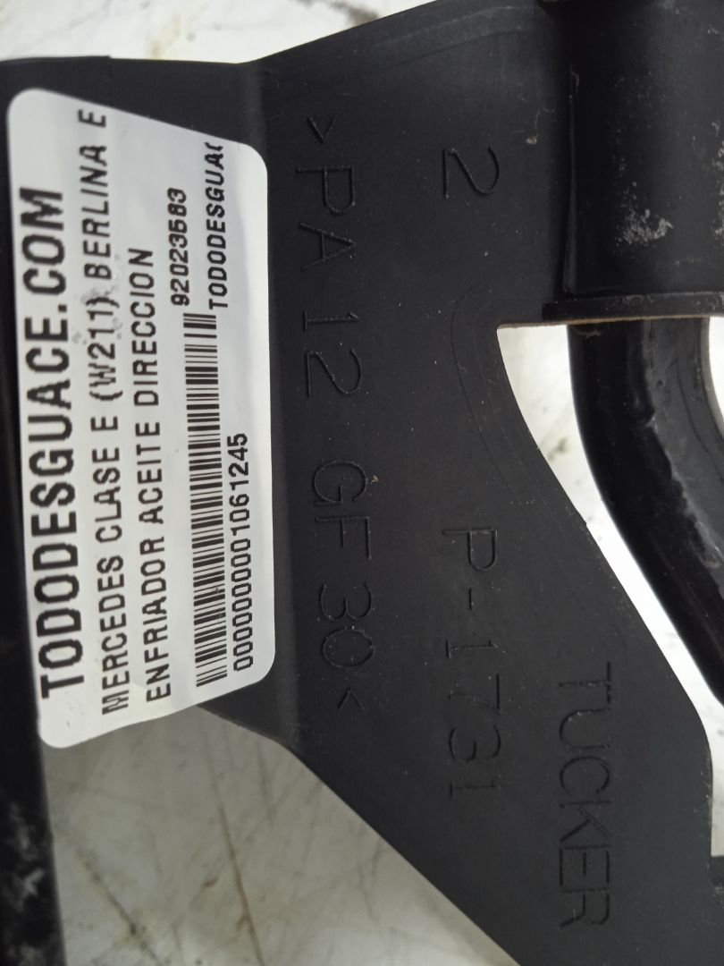 Enfriador aceite direccion mercedes-benz clase e (bm 211) berlina e 320 cdi (211.022)
