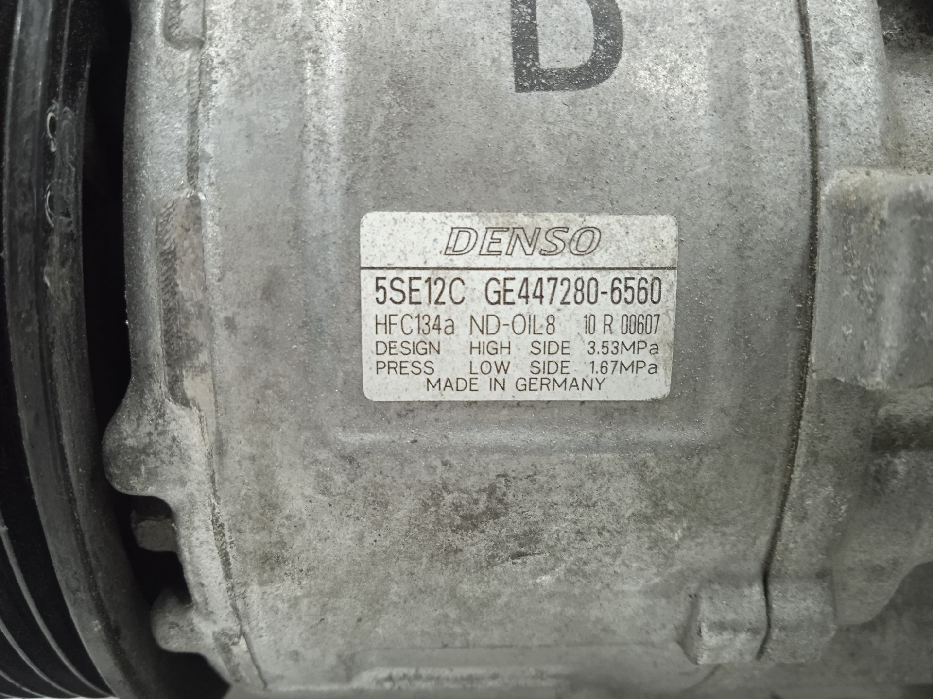 Compresor aire acondicionado toyota auris (e18) active