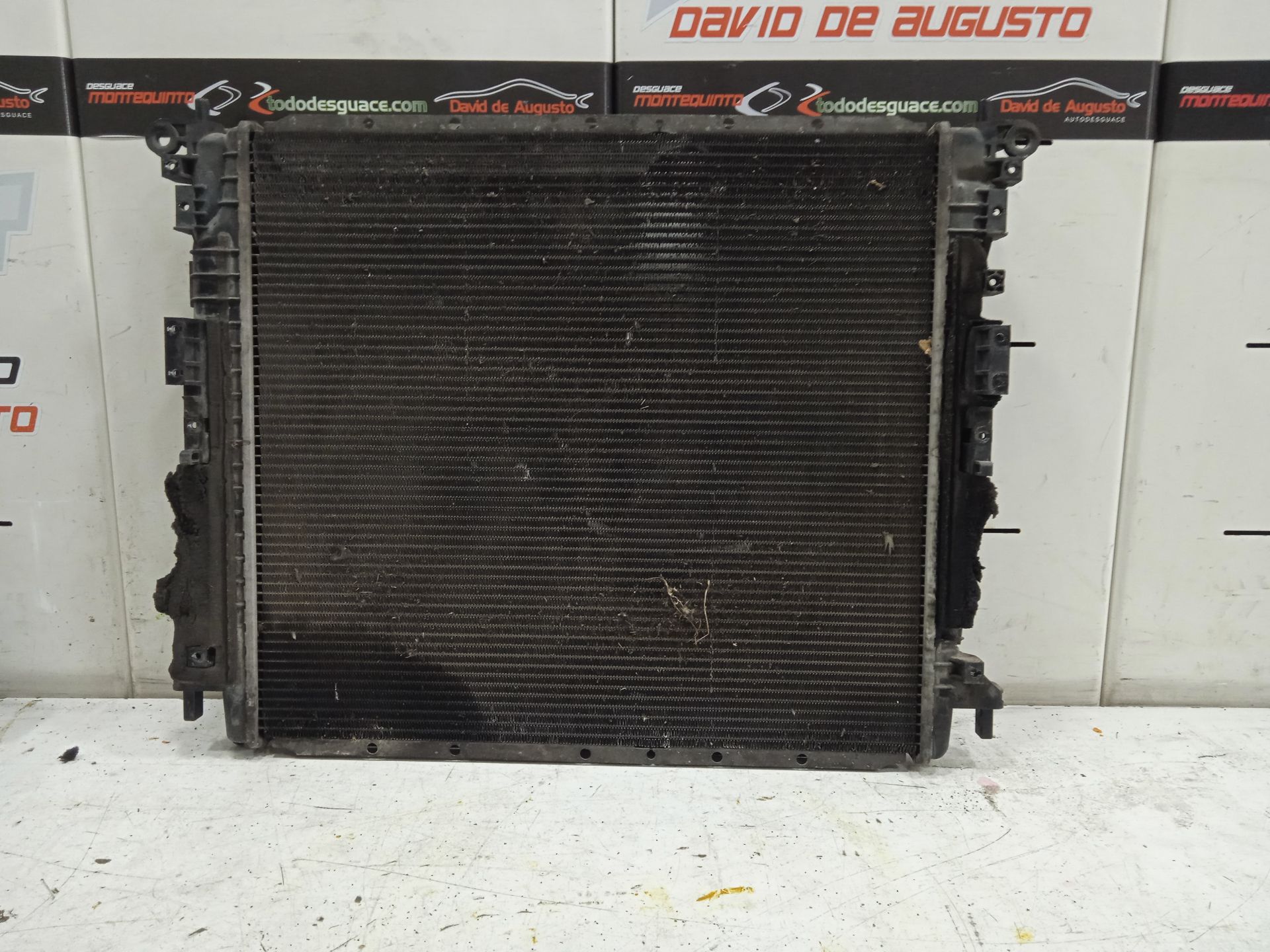Radiador agua ssangyong rodius xdi