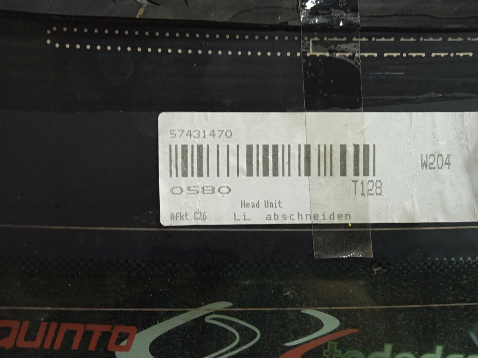 Luna trasera mercedes-benz clase c (bm 204) berlina c 300 cdi 4matic blueefficien