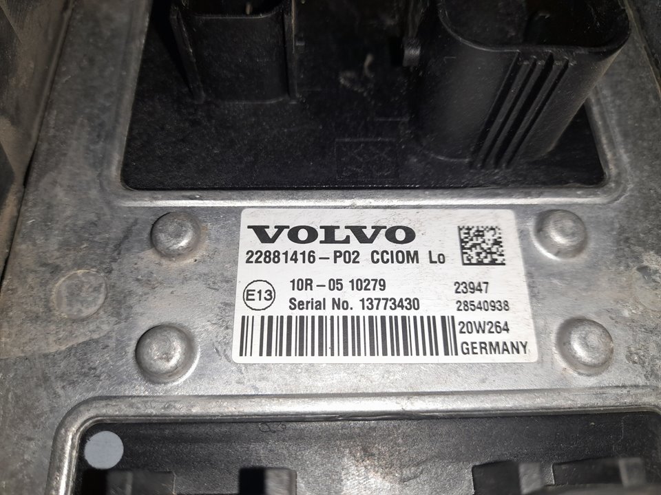  de control cciom volvo  no identificado
