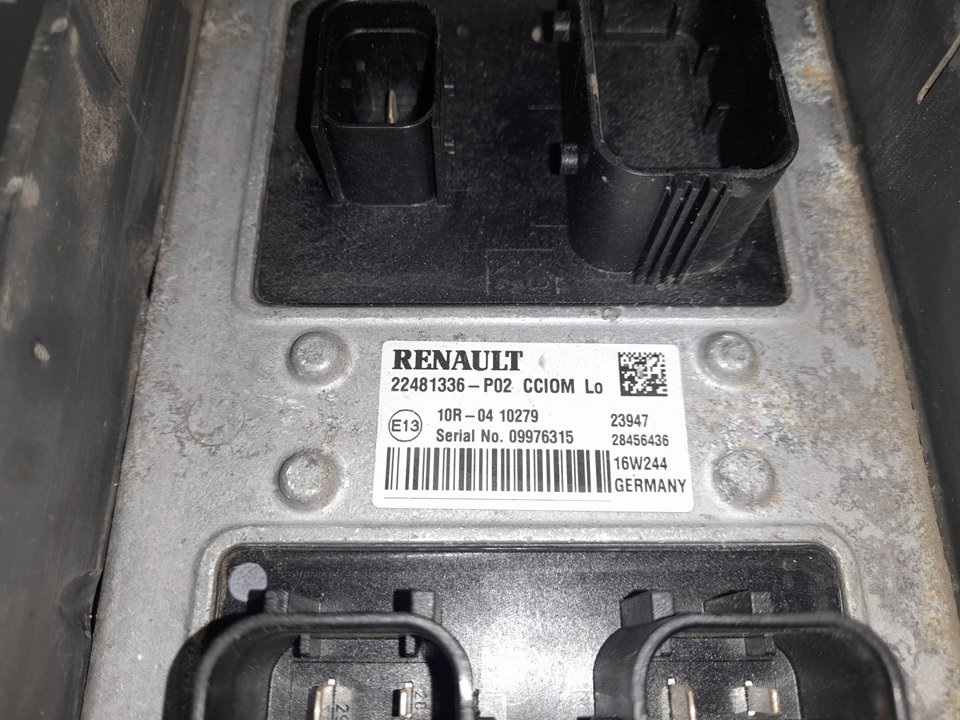  de control cciom renault  no identificado