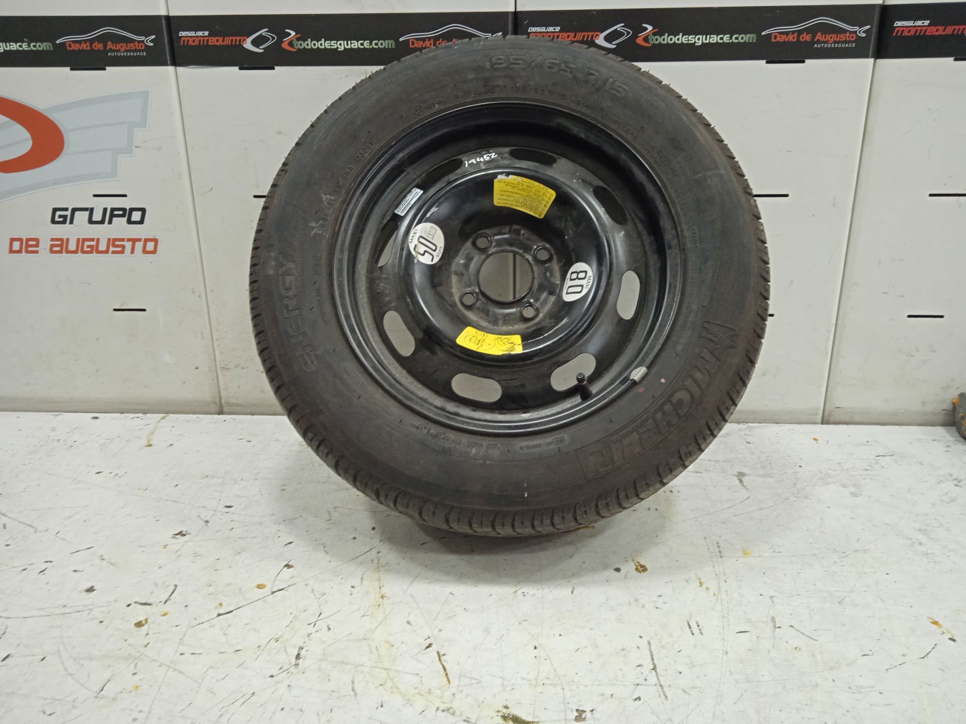 Rueda de repuesto peugeot 208 active