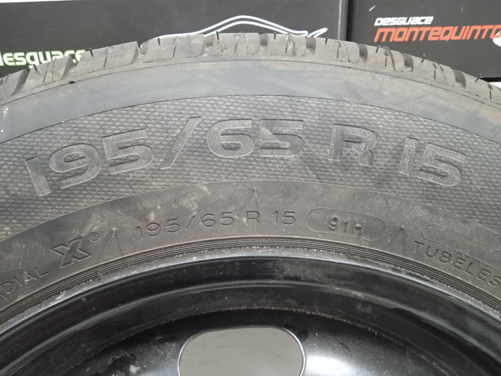 Rueda de repuesto peugeot 208 active