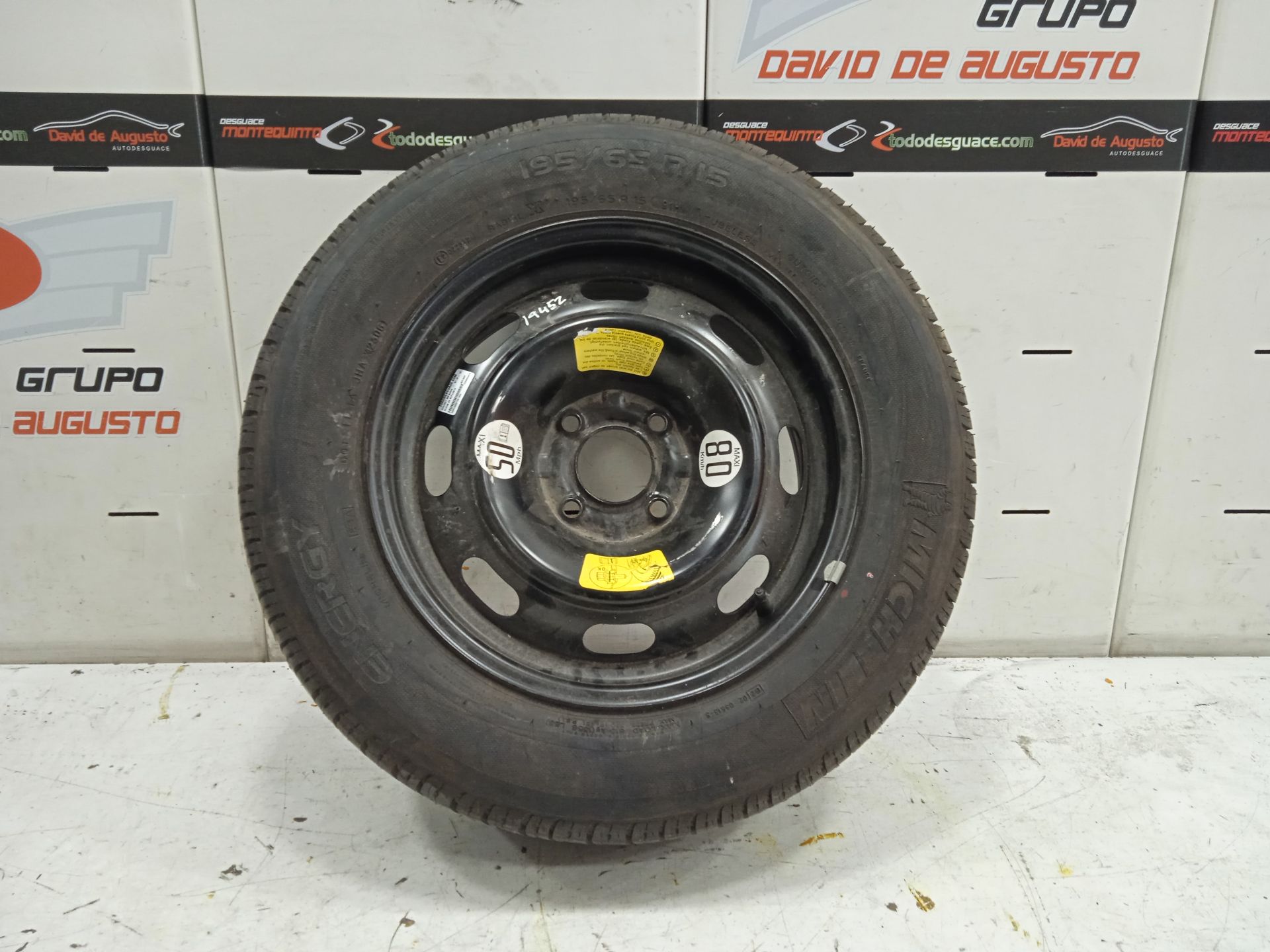 Rueda de repuesto peugeot 208 active
