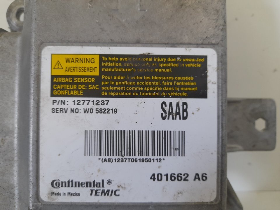 Centralita airbag saab 9-3 berlina 1.9 tid linear (id)