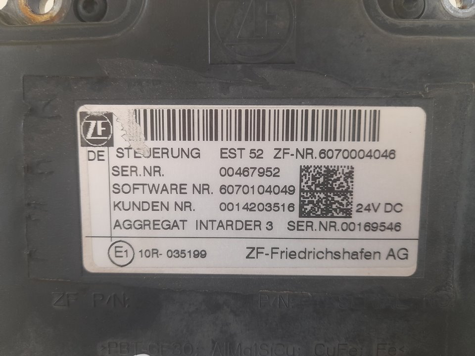 Modulo electronico man tgx 18.xxx (2007) fg    4x2   bl xl