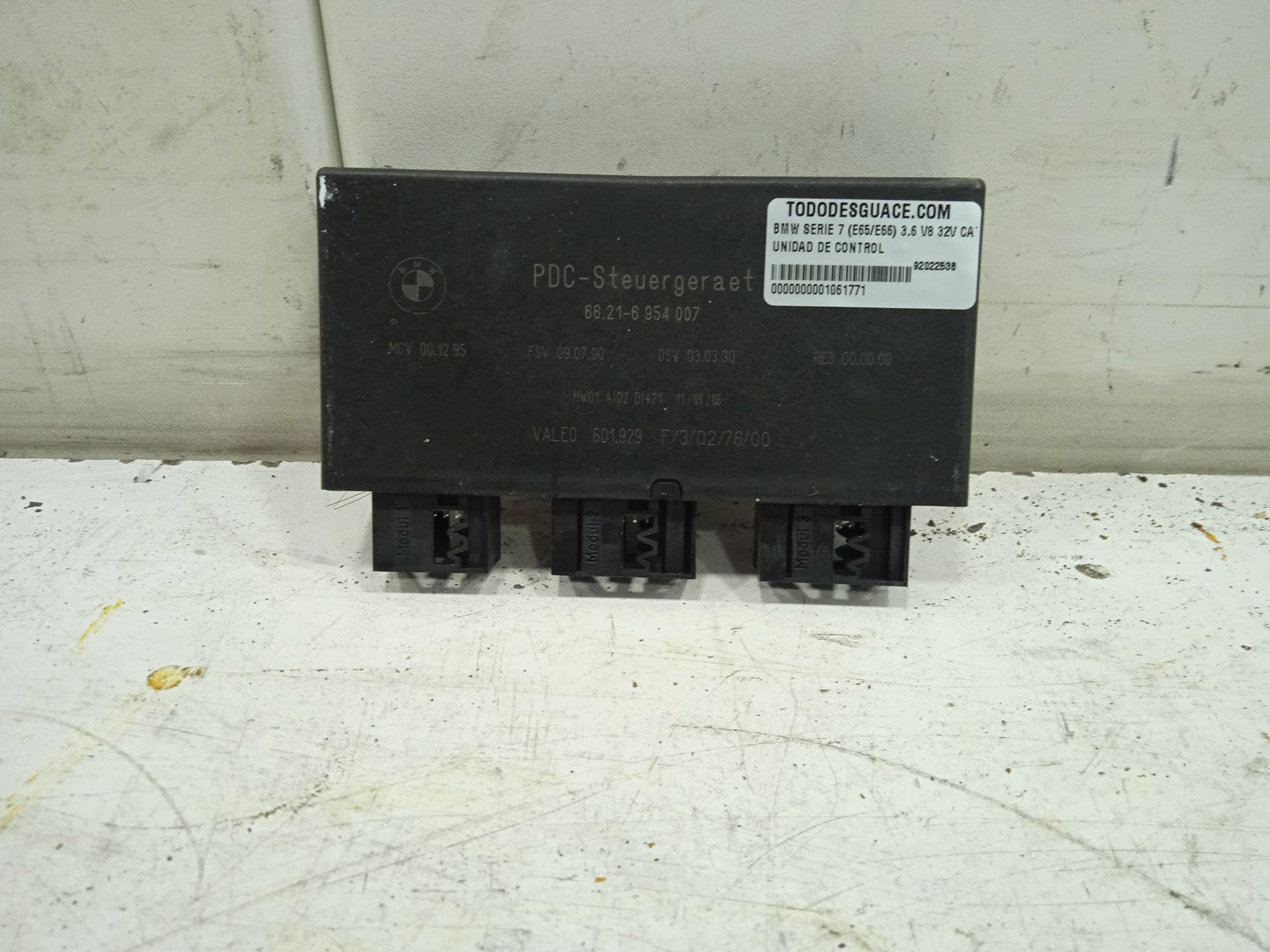 Unidad de control bmw serie 7 (e65e66) 