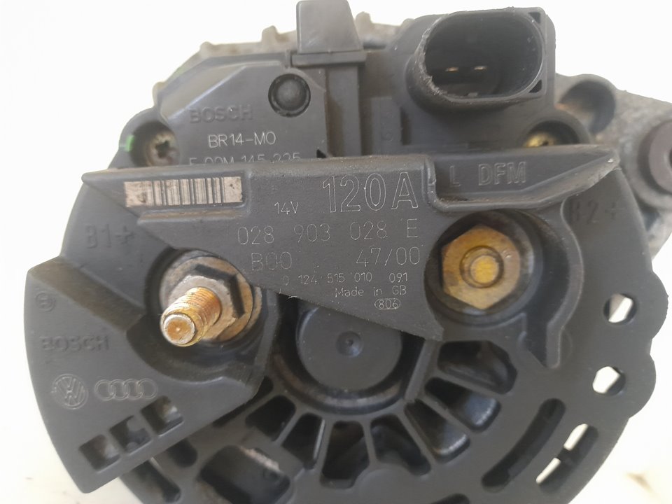 Alternador audi a3 (8l) 1.9 tdi ambiente