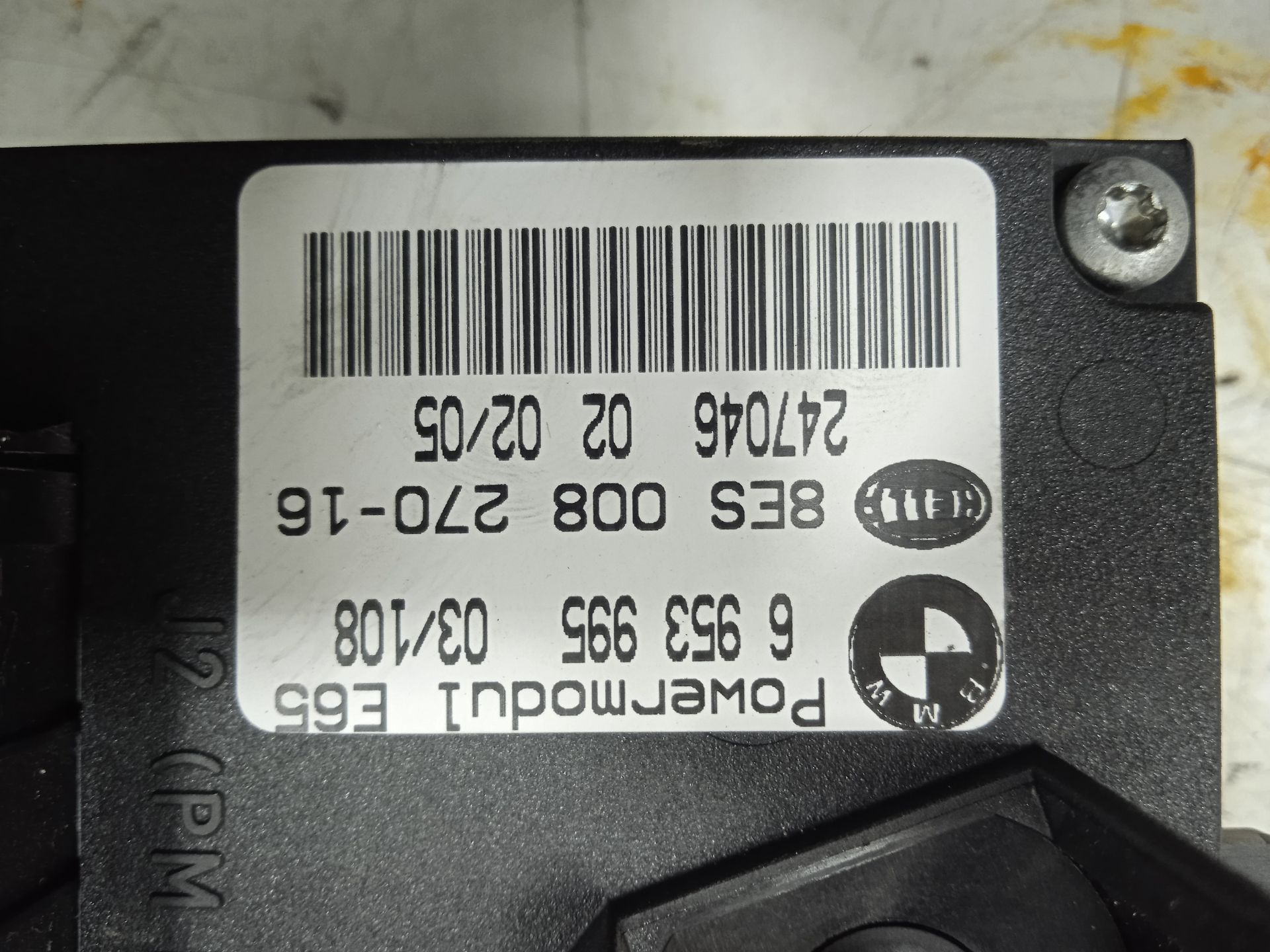 Modulo electronico bmw serie 7 (e65e66) 