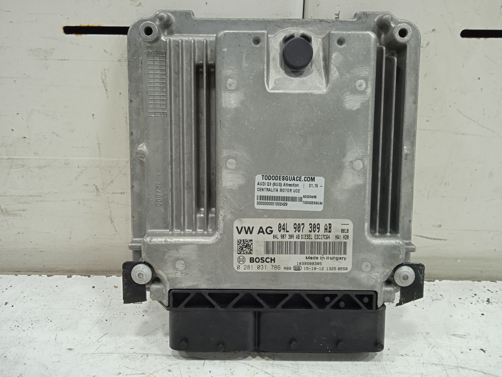 Centralita motor uce audi q3 (8ug) attraction