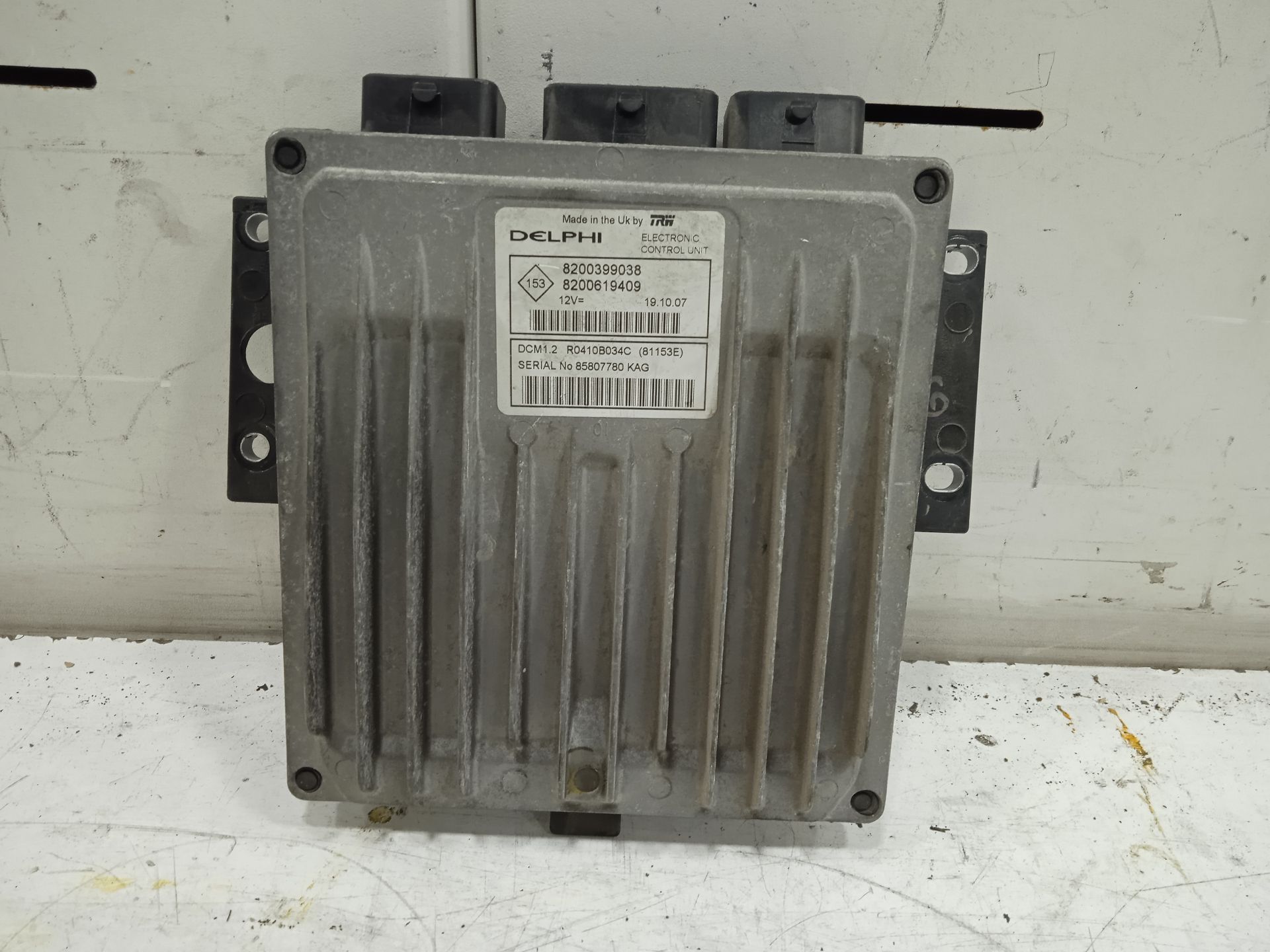 Centralita motor uce renault clio iii authentique