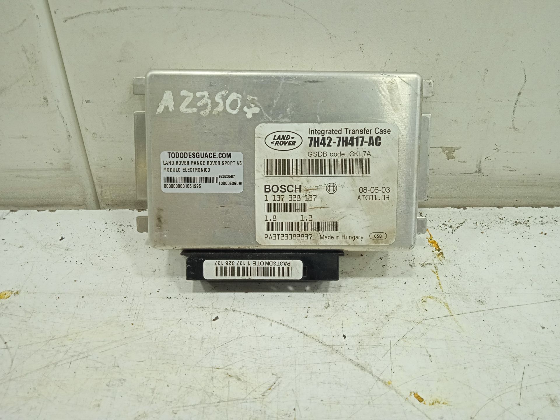 Modulo electronico land rover range rover sport v6 td hse