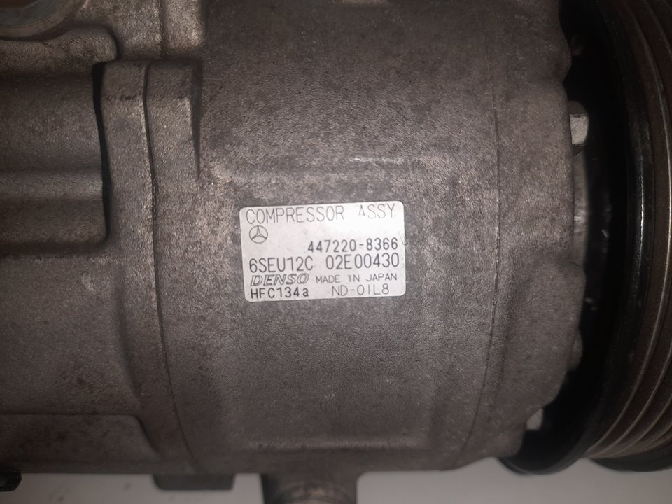 Compresor aire acondicionado mercedes-benz clase a (bm 168) 170 cdi (168.009)