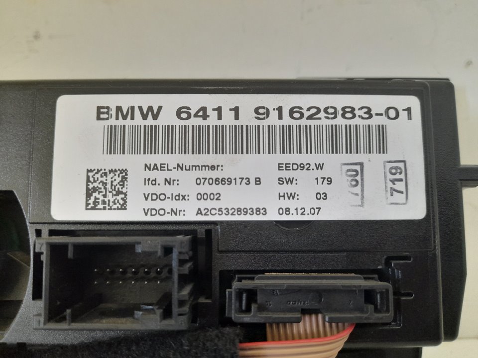 Mando climatizador bmw serie 3 berlina (e90) 318d