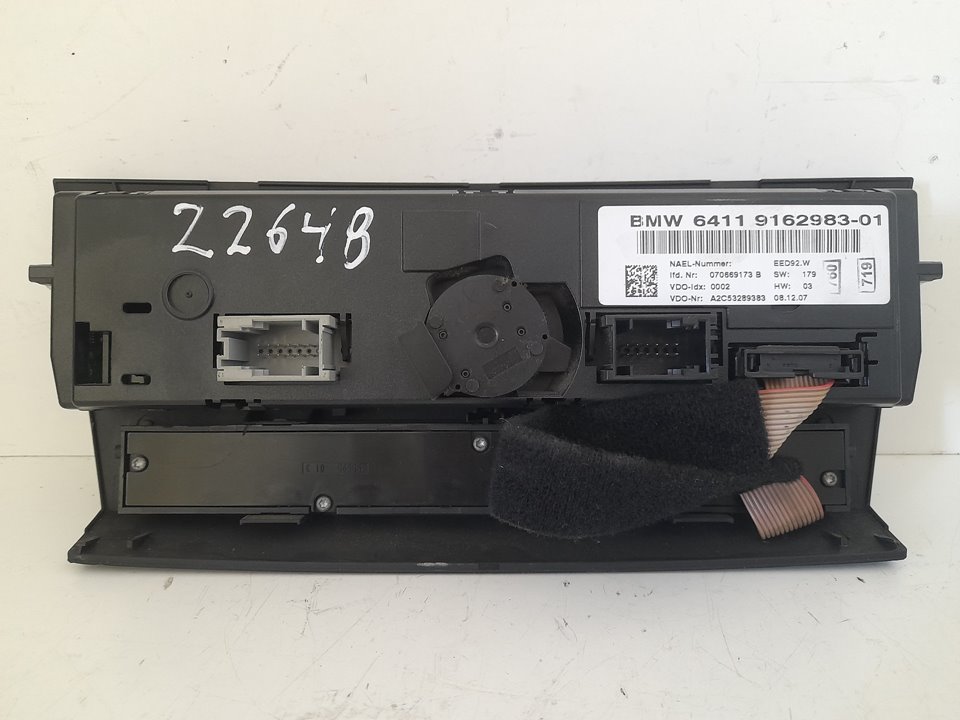 Mando climatizador bmw serie 3 berlina (e90) 318d