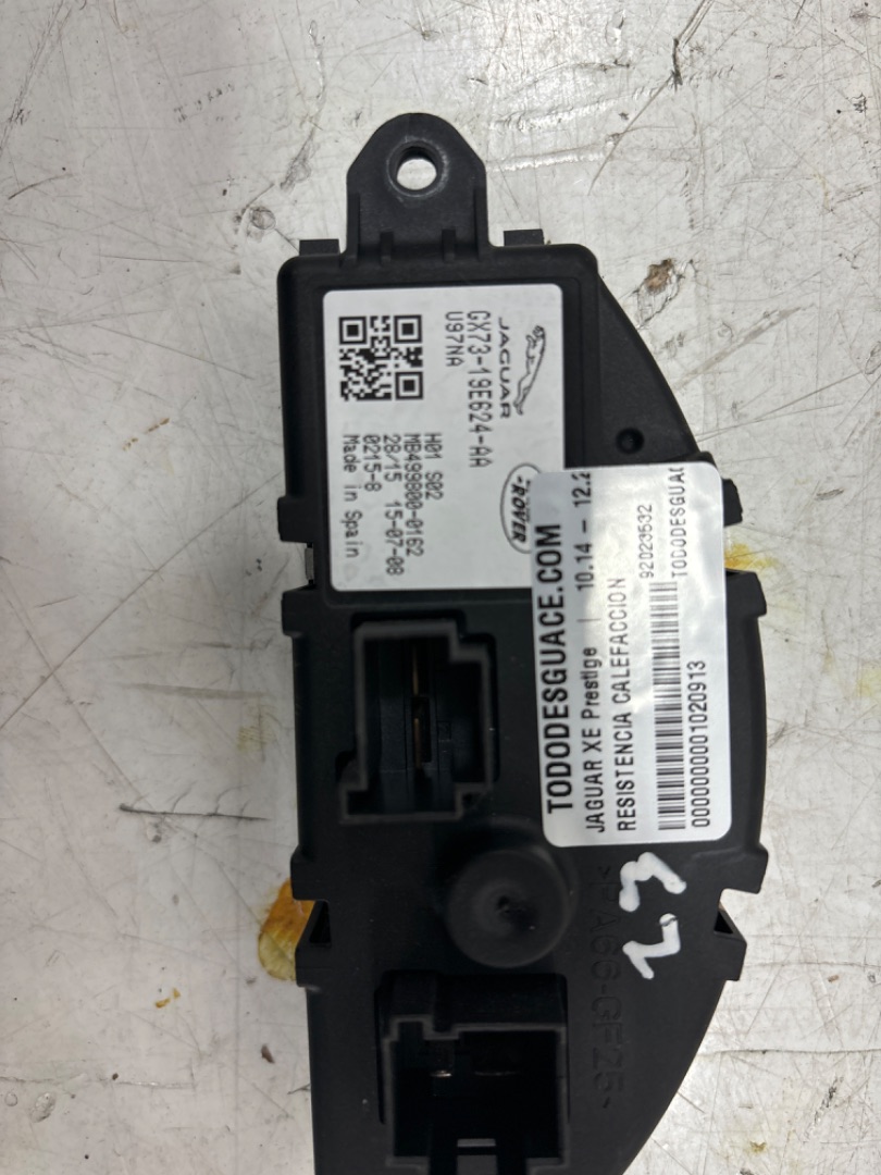 Resistencia calefaccion jaguar xe prestige