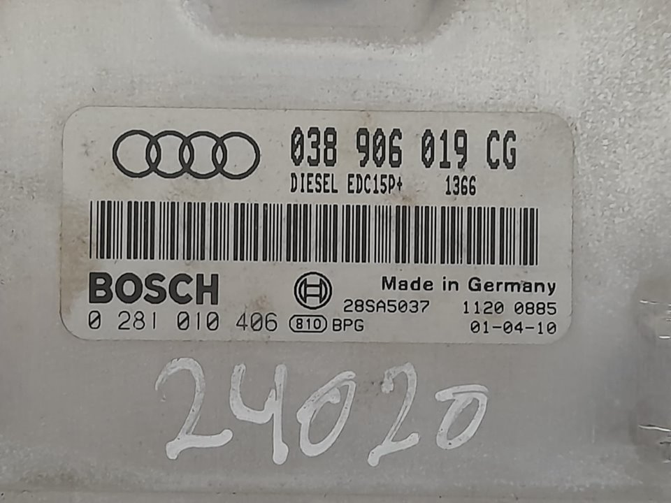Centralita motor uce audi a4 avant (8e) 1.9 tdi (96kw)