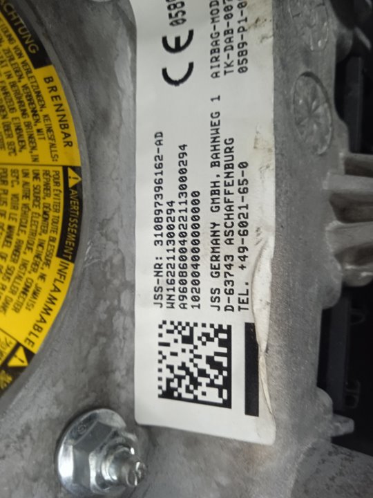 Airbag delantero izquierdo mercedes-benz actros 4 2-ejes bm 963 (2011) 18xx 4x2 szm l bigspace