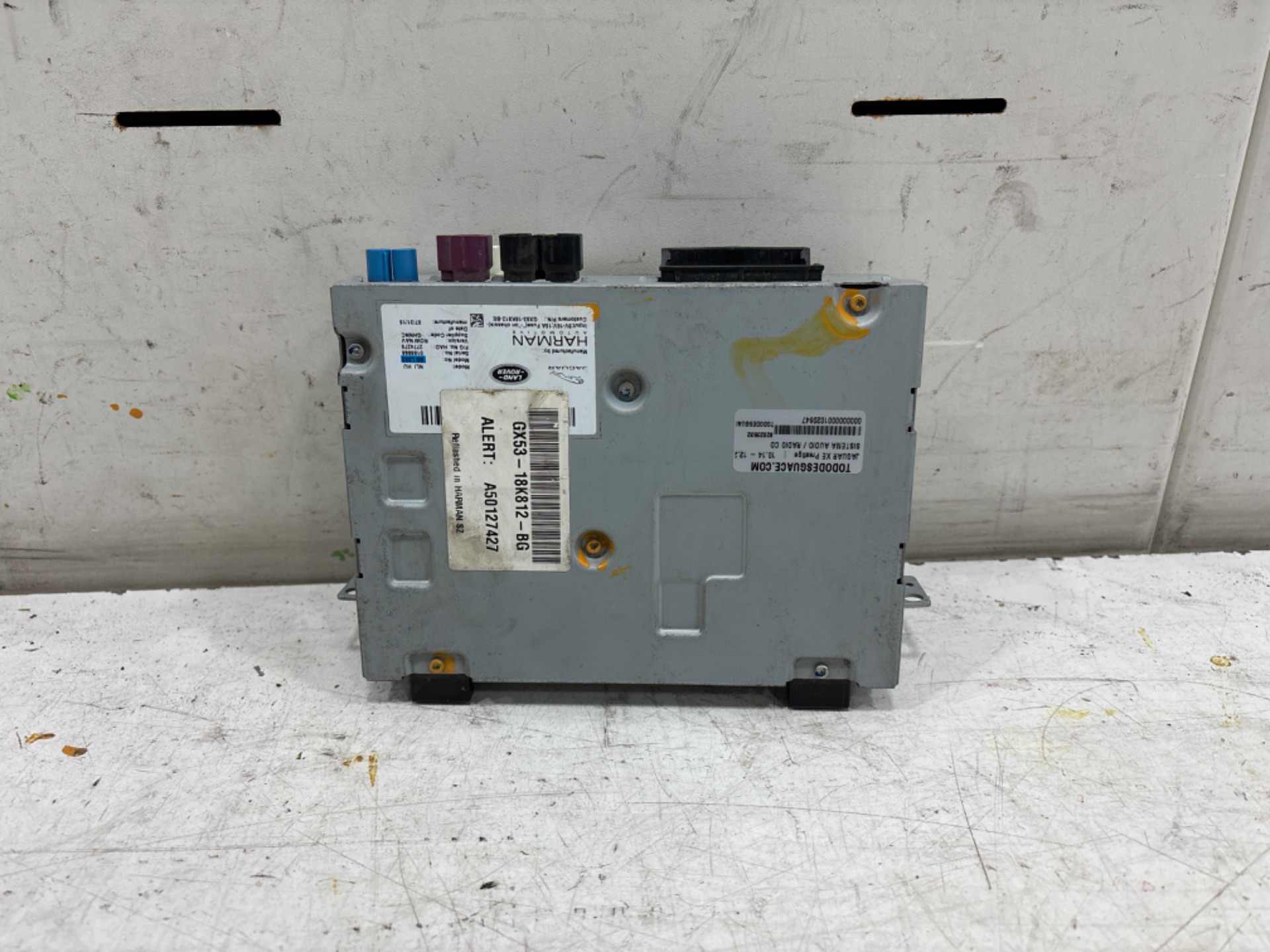 Sistema audio / radio cd jaguar xe prestige