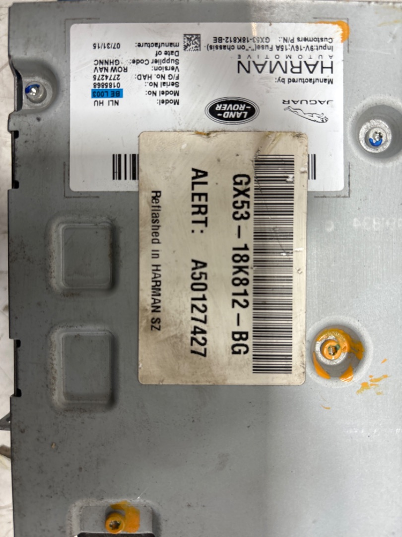 Sistema audio / radio cd jaguar xe prestige