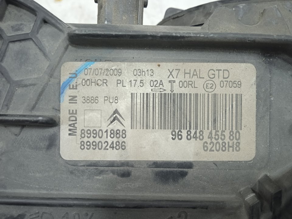 Faro izquierdo citroen c5 berlina audace