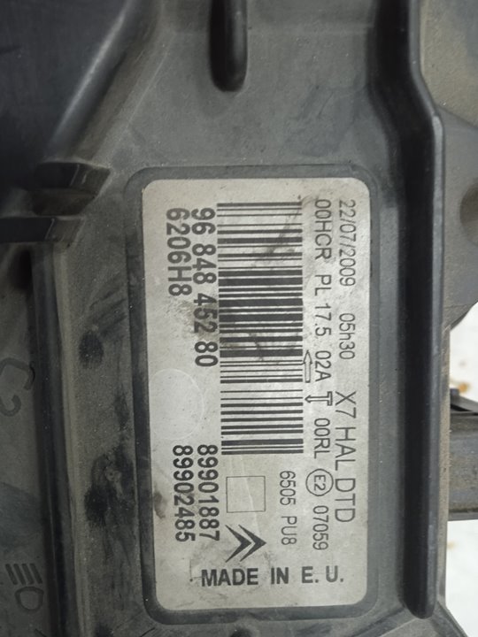 Faro derecho citroen c5 berlina audace