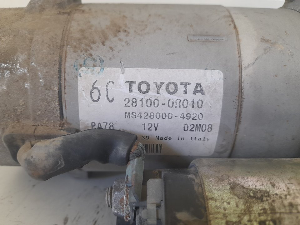Motor arranque toyota verso (aur2zgr2) active