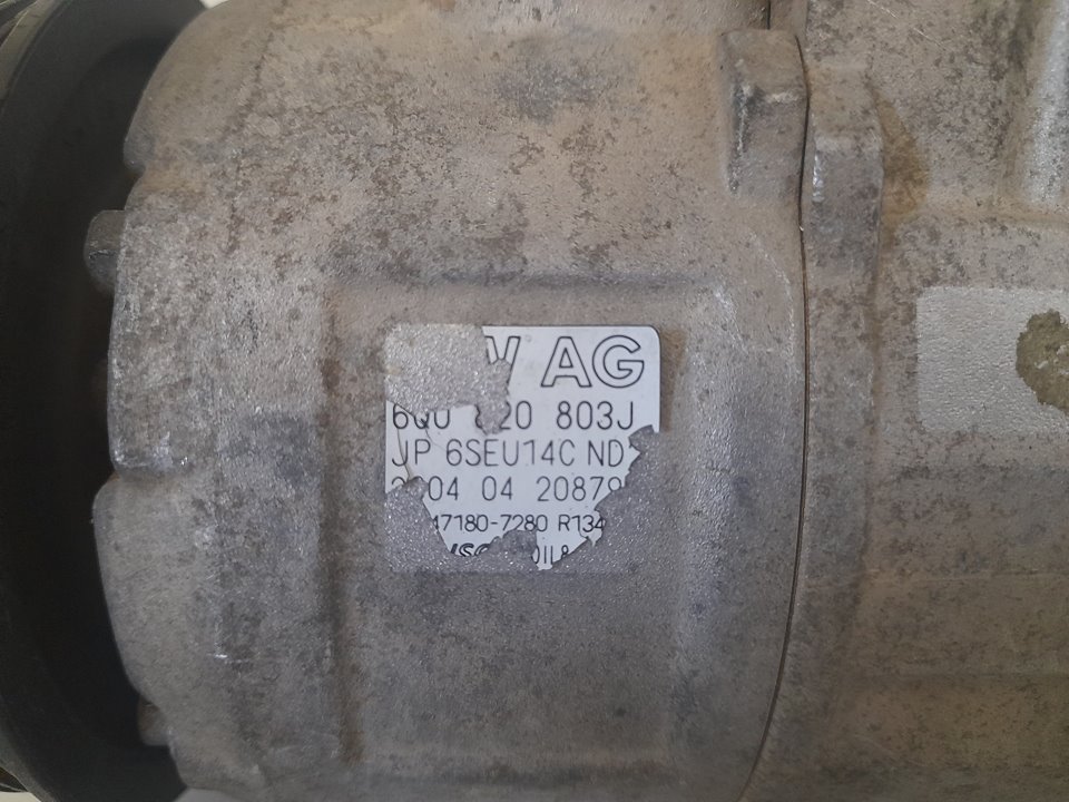 Compresor aire acondicionado volkswagen new beetle berlina (9c11c1) 1.6