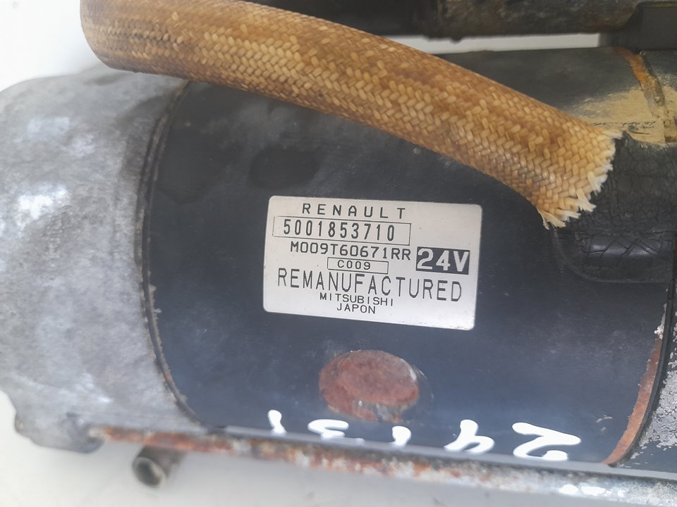 Motor arranque renault  no identificado
