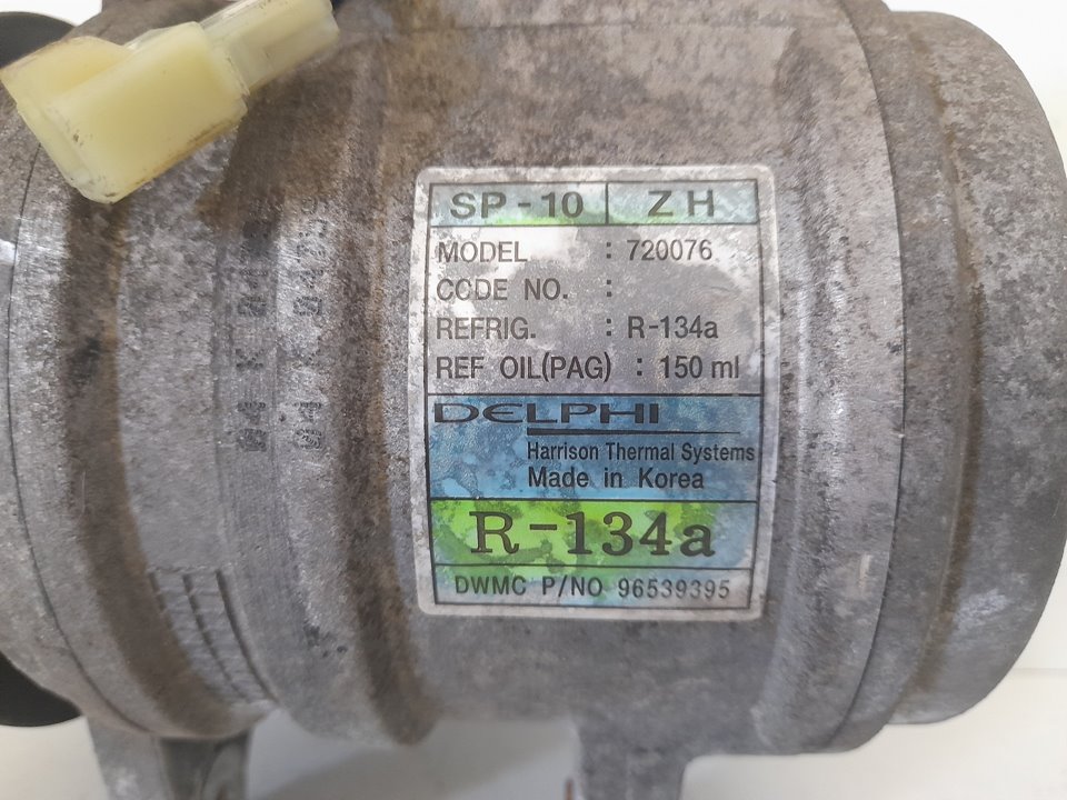Compresor aire acondicionado chevrolet kalos 1.2 s (da)