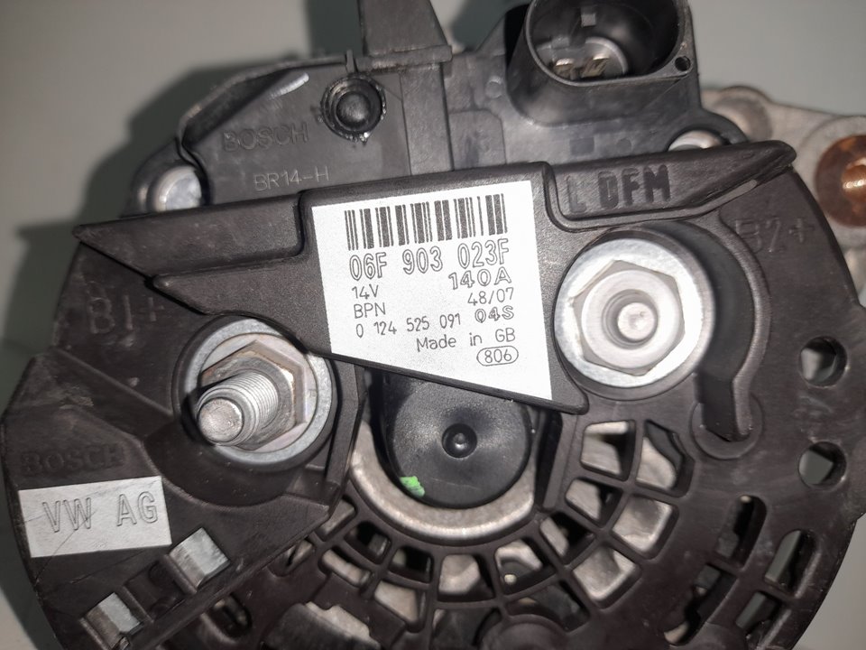 Alternador audi a3 sportback (8pa) 1.9 tdi e ambiente