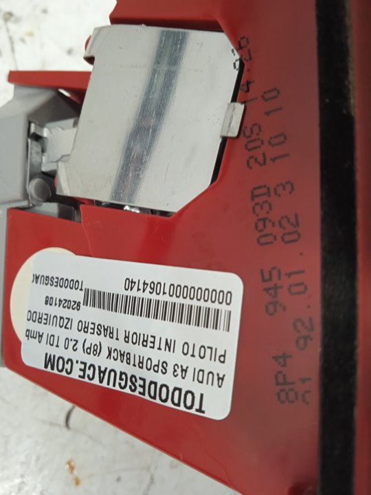 50 audi a3 sportback (8pa) 2.0 tdi ambiente (dpf)