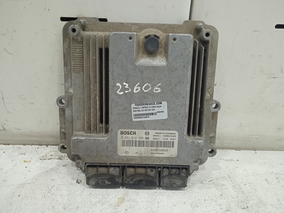 Centralita motor uce renault espace iv (jk0) argos