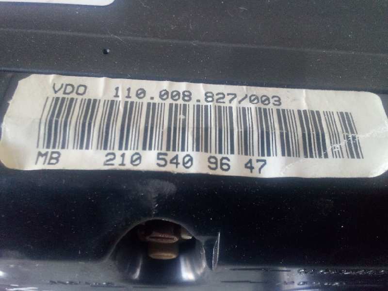 Cuadro instrumentos mercedes-benz clase e (bm 210) berlina 300 diesel (210.020)