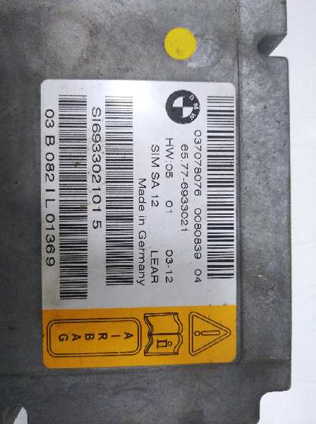 Centralita airbag bmw serie 7 (e65e66) 730d