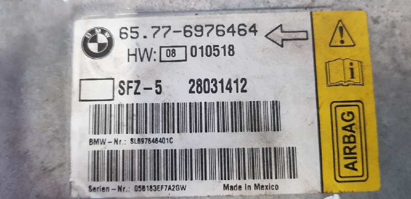 Centralita airbag bmw serie 5 berlina (e60) 530d