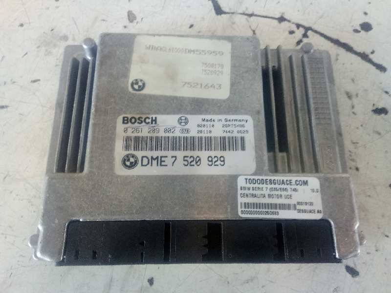 Centralita motor uce bmw serie 7 (e65e66) 745i