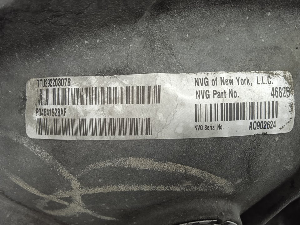 Caja cambios chrysler voyager (rg) 2.5 se grand voyager warner br