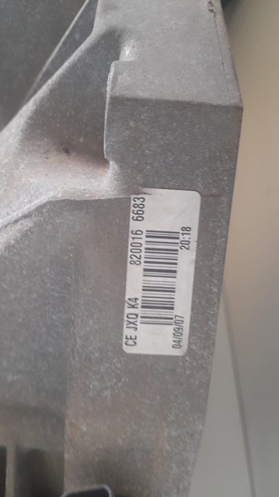 Caja cambios renault clio iii authentique