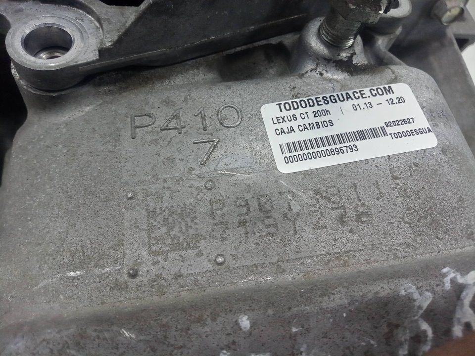 Caja cambios lexus ct (zwa10) 200h