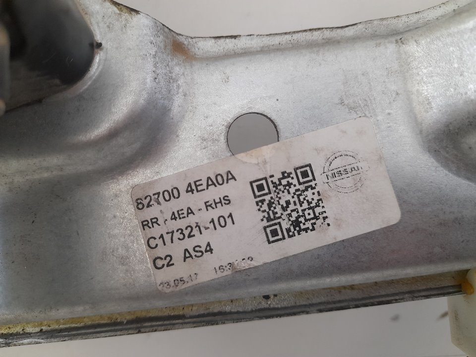 Elevalunas trasero derecho seat ibiza (6l1) 