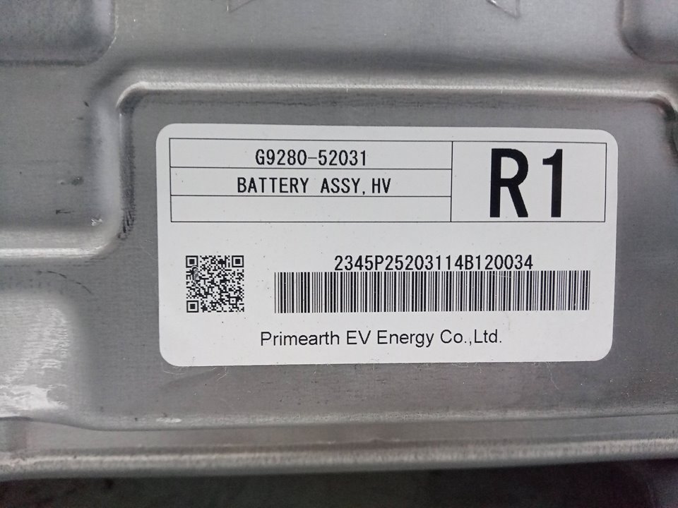 Bateria toyota yaris (p13) hybrid feel!