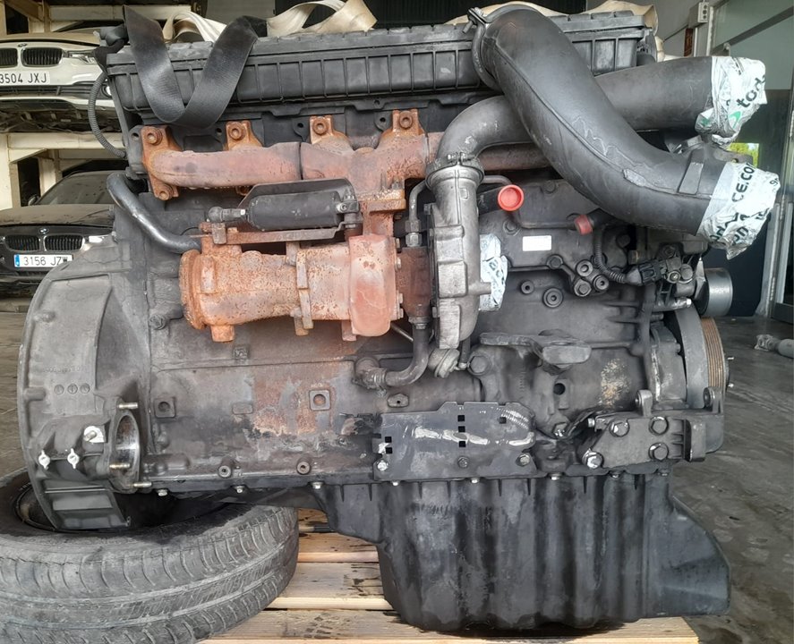Motor completo mercedes-benz atego 3-ejes 26 t bm 95024 (1998) 2528  (6x2)       om 906 la l 
