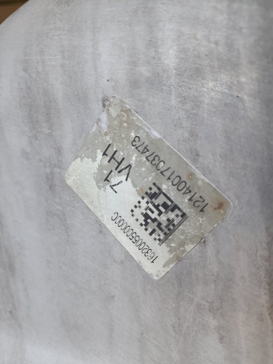 Filtro de particulas volvo  no identificado