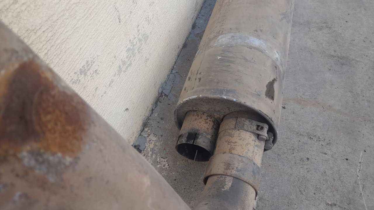 Silenciador trasero daf lf55 (2006) 